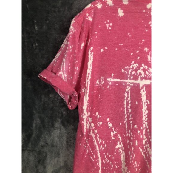 Gildan Copperhead Road Steve Earle T-Shirt Pink Tie-Dye Graphic Tee Unisex M - Picture 10 of 10